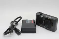 【返品保証】 カシオ Casio Exilim EX-ZR100 ブラック 12.5x バッテリー チャージャー付き コンパクトデジタルカメラ  v921