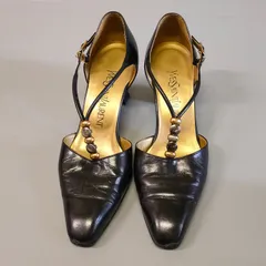 M764◆Yves Saint Laurent/イヴサンローラン　パンプス　サイズ35 1/2◆