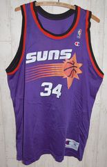 USED タンクトップ Champion チャンピオン フェニックス・サンズ バークレー MADE IN USA 48 アメリカ仕入れ