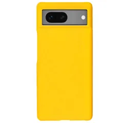 Google Pixel 8a ケース 耐衝撃 シンプル さらさら ハード ケース 【Color】イエロー