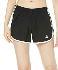 【ムラスポ公式】新品 adidas アディダス ショートパンツ レディース スリーストライプ マラソン 20 ランニングショーツ BSO29