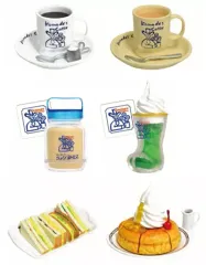 【中古】トレーディングフィギュア 全6種セット 「コメダ珈琲 ミニチュアコレクション」