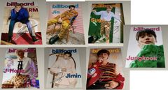 BTS 直筆サイン スチール写真7枚セット