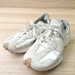 ◇ New Balance ニューバランス スニーカー サイズ22.5 ホワイト ベージュ レディース E  【1406050068516】