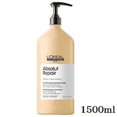 3474636975938-3474636974122 L'OREAL ロレアル セリエ エクスパート アブソルートリペア ゴールド シャンプー 1500ml ポンプ付きのサムネイル