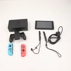 (本体) Nintendo Switch(ニンテンドースイッチ) Joy-Con(L) ネオンブルー/R ネオンレッド 任天堂(HAD-S-KABAH)