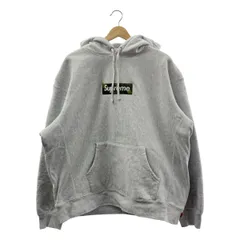 2023年 シュプリーム ボックスロゴ フードスウェット パーカー グレー XL 2025年最新】supreme ボックスロゴ パーカ 2023の人気アイテム