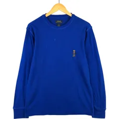 古着 ラルフローレン Ralph Lauren POLO RALPH LAUREN ポロベア サーマルロングTシャツ メンズM相当/eaa589469