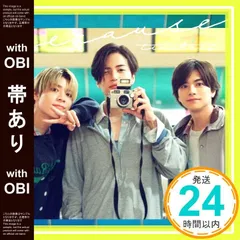 【帯あり】because (通常盤) [CD] timelesz_07