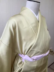 扇地紋 菊花 萩 松竹梅 芝草 付け下げ 着物 112a p 扇地紋 菊花 萩 松竹梅 芝草 付け下げ 着物 112a p