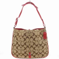 COACH コーチ シグネチャー ロゴ キャンパス ジャッキー6091 COACH コーチ シグネチャーショルダーバッグ バッグ キャンパス