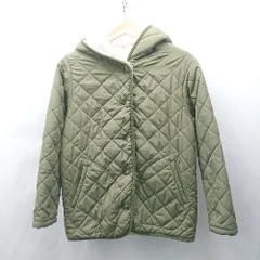 ◇ ⊇ SM2 サマンサ モスモス 無地 長袖 ボアジャンパー サイズF ダークグリーン系 レディース E  【1506190013084】