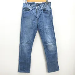 G■リーバイス/Levi's 513 デニムパンツ/ジーンズ【W30L32】青系/men's/92【中古】■