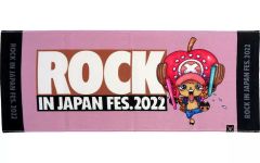 [중고] 수건·수건 토니토니·초퍼 페이스타올 [원피스 FILM RED LED] ROCK IN JAPAN FESTIVAL 2022 상품