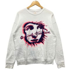 TENDERLOIN テンダーロイン SPONGE FLEECE J 薄手 ロゴ スウェット ホワイト サイズ M 正規品 / 51227