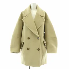 スナイデル SNIDEL PONTETORTO 22AW ウールコクーンダブルコート Pコート ピーコート アウター ウール 0 S ベージュ SWFC225016 /BBのサムネイル