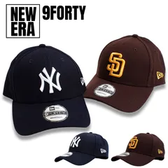 ニューエラ NEW ERA 9forty ベースボールキャップ MLB THE LEAGUE 940 ニューヨーク ヤンキース サンディエゴ パドレス ロゴ ストリート メンズ レディース ユニセックス