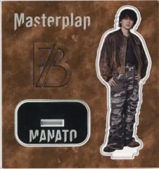 【中古】アクリルスタンド・アクリルパネル MANATO(BE：FIRST) Masterplan アクリルスタンド 「Masterplan」 リリース記念グッズ
