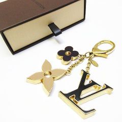 ※● LOUIS VUITTON ルイ・ヴィトン LV ビトン フルールドゥモノグラム M67119 キーホルダー バッグチャーム DI0189 保存袋・箱付き レディース D205B ★3844