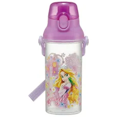 【特価商品】ディズニー 480ml 塔の上の ラプンツェル 24 水筒 プラスチック製 クリアボトル 子供用 スケーター(Skater) 日本製 PSB5TR-A