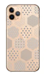 Xperia 1 IV SO-51C SOG06 A201SO ケース カバー エクスペリア1IV スマホケース ハードケース 和風 和柄 レトロ 花 市松 矢絣 青海波 大人かわいい 日本 上品 キレイ目 透明 クリア カラー09