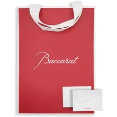 Baccarat バカラ ショッパー 紙袋 メッセージカード付