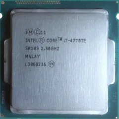 Intel Core i7-4770TE SR183 4C 2.3GHz 8MB 45W LGA1150 CM8064601538900 - メルカリ