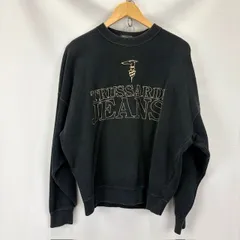 ☆20%割引☆TRUSSARDI 刺繍ロゴ トレーナー 白　46 ☆20%割引☆TRUSSARDI 刺繍ロゴ トレーナー 白 46
