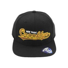クルックリン ベースボール ロゴ スナップ バック キャップ / CROOKLYN BASEBALL LOGO SNAPBACK CAP [BLACK/PADRES]