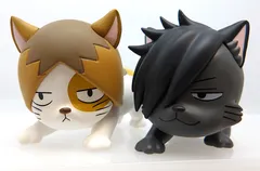 【中古】 ケンマネコ クロオネコ ハイキュー!! ぬーどるストッパー フィギュアぷち  2種セット