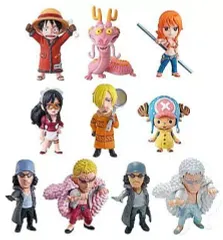 【中古】食玩 トレーディングフィギュア 全10種セット 「ワンピースコレクション 目指せ!ドレスローザ」 