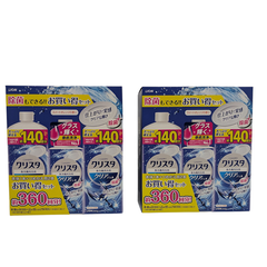 LION CHARMYクリスタ 食洗機専用洗剤 840g×2本 480g本体つき×2箱セット