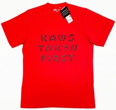 ■UNIQLO×KAWS UT グラフィックTシャツ・レッドXL新品■