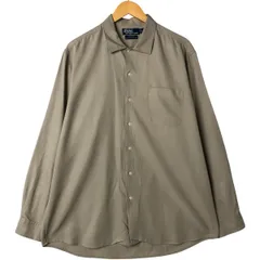 極美品 90s ラルフローレン BONNARD M 長袖 クリーム 開襟 Yahoo!オークション - 極美品 90s ポロ ラルフローレン オープンカラー
