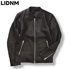 2025年最新】lidnm レザーブルゾンの人気アイテム - メルカリ