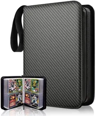 【在庫処分】YoKiStar カードファイル 9ポケット トレカ ファイル 大容量 900枚収納可能 防水PU素材 カード収納 カードバインダー 透明シート 両面利用 50ページ 各種カードを集める スターカード コレクションファイル