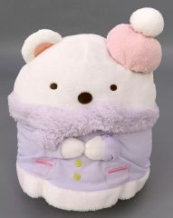 [중고] 봉제 장난감 시로 쿠마 봉제 장난감 [이치 반 쿠지 스미코 쿠라시 ~ 토카게의 반짝이는 밤 ~] C 상