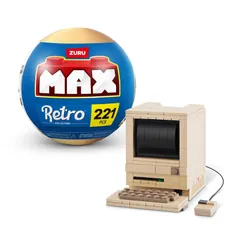 新品 ZURU Max Premium Retro : Classic Computer ズールー マックスプレミアム レトロ : クラシックコンピューター 221ピース ミニチュアブロックコレクション カプセルトイ 正規品