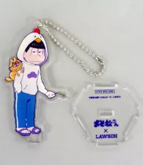 【中古】アクリルスタンド・アクリルパネル 一松 限定アクリルスタンド 「おそ松さん×ローソン」 キャンペーン品