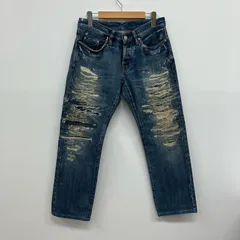 【イオン広店】 中古 HYSTERIC GLAMOUR | ヒステリックグラマー デニムパンツ UR加工 0233AP0 インディゴ サイズ：29 【107】