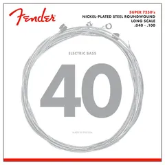 Fender 7250 Bass Strings, Nickel Plated Steel, Long Scale, 7250L .040-.100 ベース弦〈フェンダー〉のサムネイル