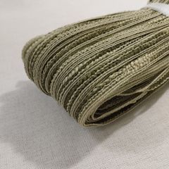 サマーブレード　52M　幅8ｍｍ モスグリーン　夏帽子　麦わら　ブレード素材