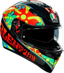 AGV(エージーブイ) バイクヘルメット フルフェイス K-3 SV ROSSI VALENCIA 2003 (ロッシ バレンシア 2003)