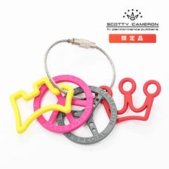 スコッティキャメロン ソフトタッチ キーフォグ キーホルダー ボールコイン セット オブ 4 限定 Scotty Cameron Ball Coin set Of 4 Kye Fob クラウン ドッグ