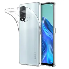 Hianjoo OPPO Reno5 A 対応 ケース シリコン ソフト 透明 TPU 薄型 軽量 落下防止 衝撃吸収 擦り傷防止 OPPO Reno5 A 対応 クリアケース