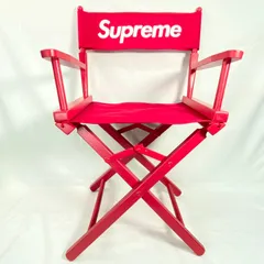 Supreme 19SS ディレクターズチェア 椅子　レッド Supreme ディレクターチェア レッド - メルカリ