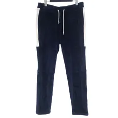 リサウンドクロージング/RESOUND CLOTHING DOUBLE VELOURS FLEECE SLASH LINE PT パンツ ネイビー  サイズ メンズ3のサムネイル