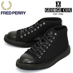 【新品同様28.0cm】Fred perry E COX 黒 フレッドペリー FRED PERRY ジョージコックス タッセル