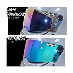 シンプソン　SIMPSONヘルメットガンメタ USA仕様 ミラーシールドセット SIMPSON（バイク） シンプソン M30 （MODEL 30） フルフェイス