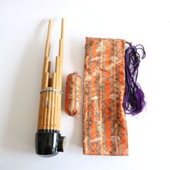 笙　楽器　和楽器　伝統楽器　コレクション　趣味　竹　希少　工芸品　骨董品 笙 楽器 和楽器 伝統楽器 コレクション 趣味 竹 希少 工芸品 骨董品
